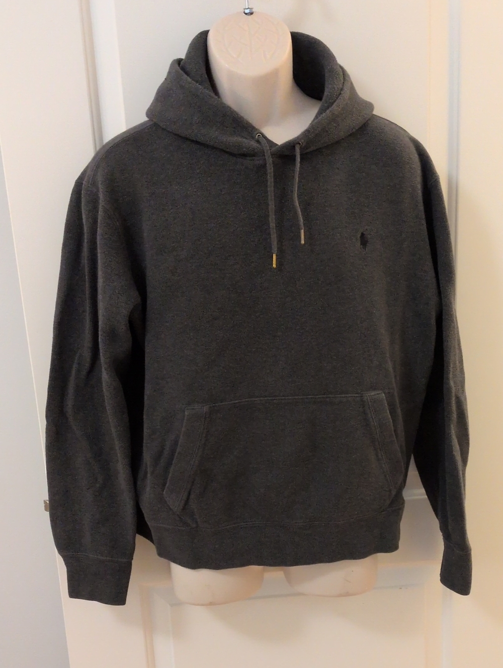 Vintage Polo Ralph Lauren Elbow Patch Pullover Hoodie